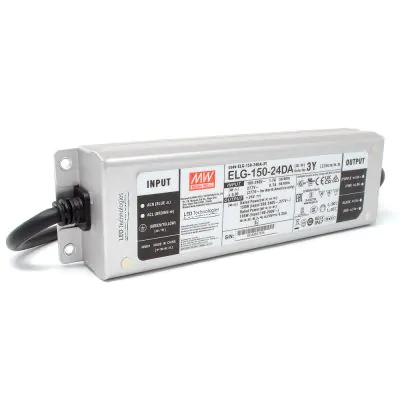 MEAN WELL ELG-150-24DA-3Y 24V 150W Power Supply with Dimming