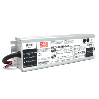 MEAN WELL HLG-185H-24A 24V 185W Power Supply