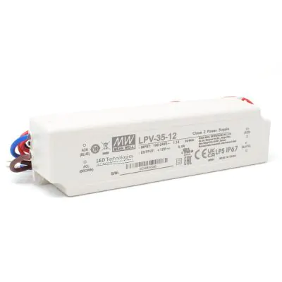 MEAN WELL LPV-35-12 12V 35W Power Supply