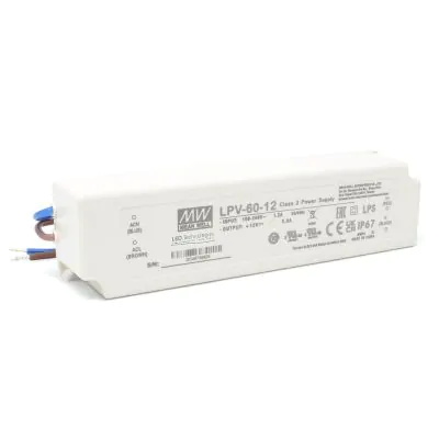 MEAN WELL LPV-60-12 12V 60W Power Supply