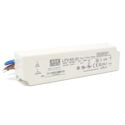 MEAN WELL LPV-60-24 24V 60W Power Supply
