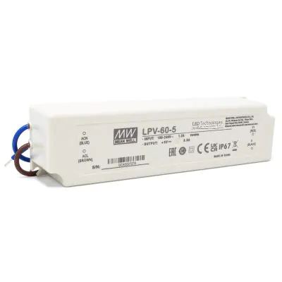 MEAN WELL LPV-60-5 5V 40W Power Supply