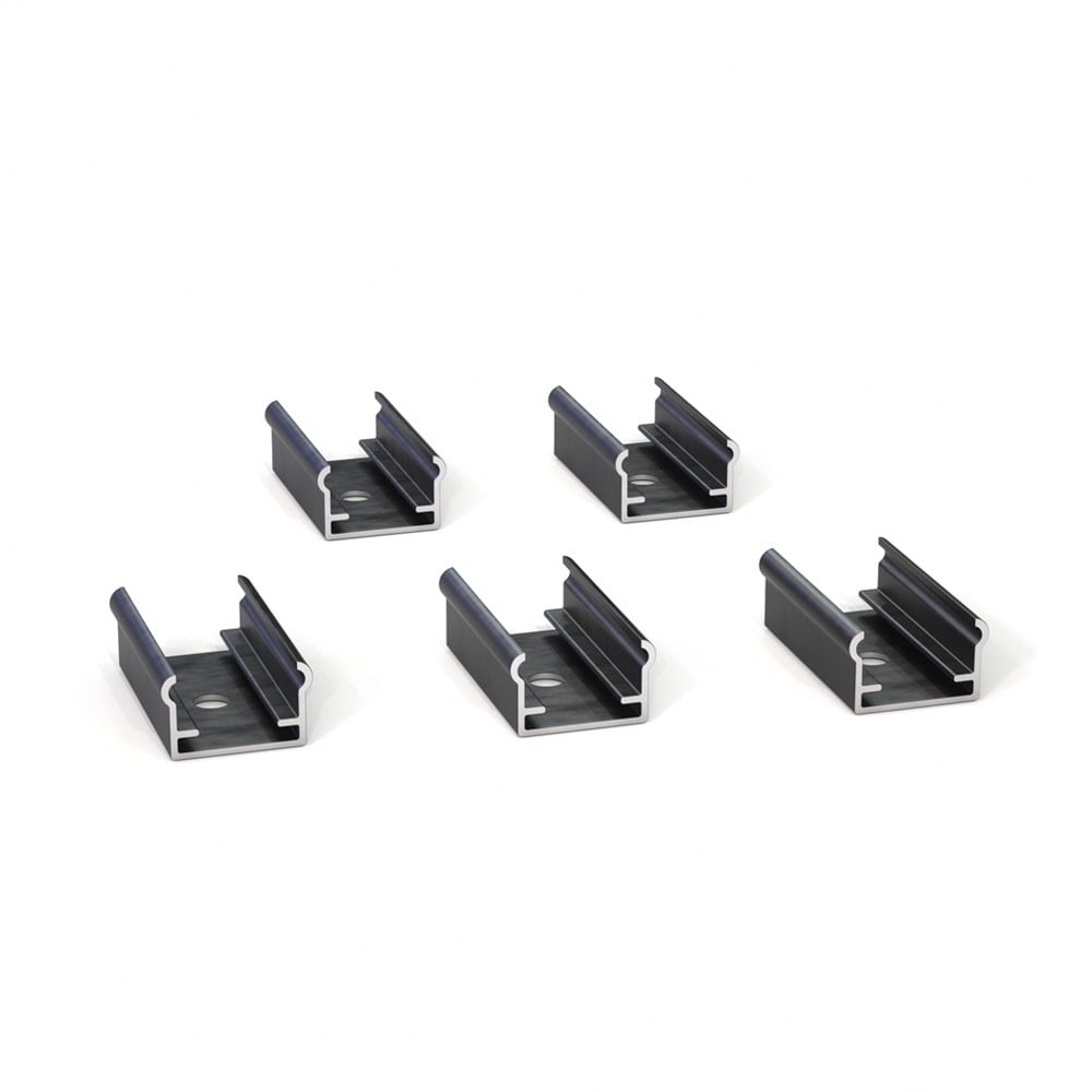 DarkMatters Slat Wall Fixing Clips (Pack of 5)