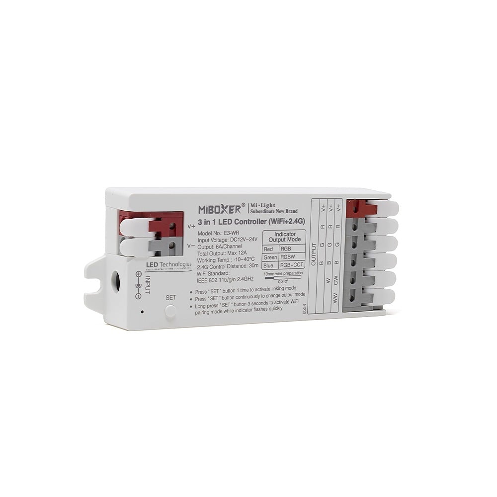 MiBoxer 3-In-1 Controller/Receiver (WiFi+RF) Front
