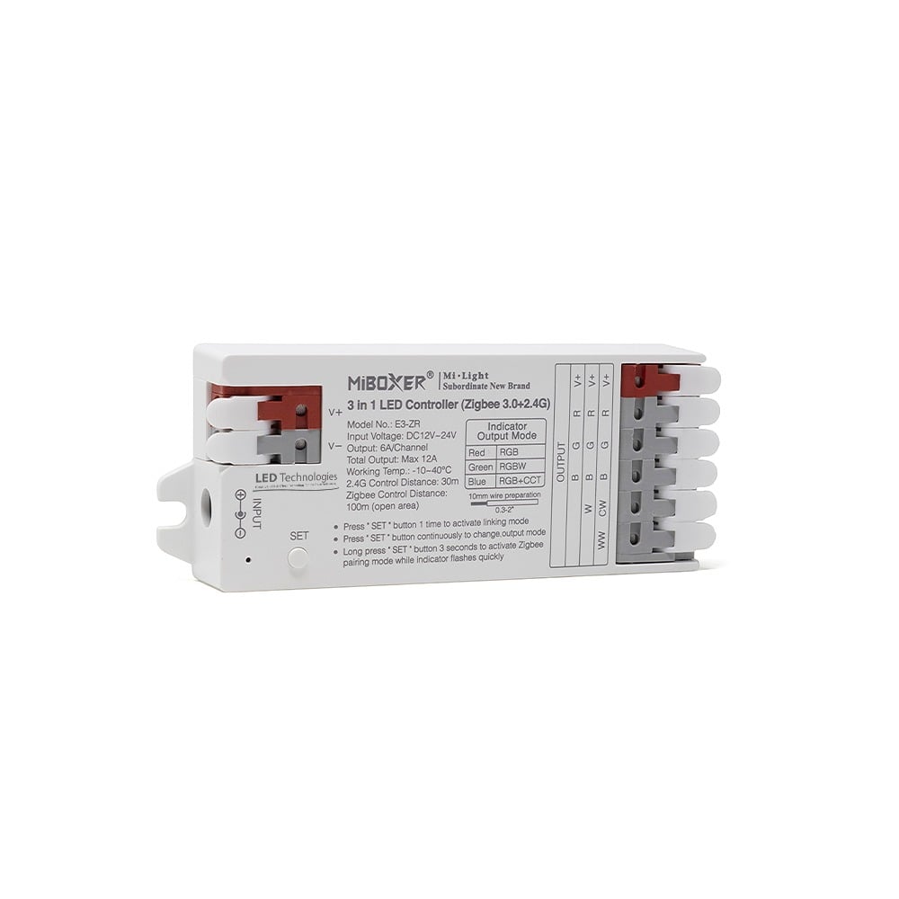 MiBoxer 3-In-1 Controller/Receiver (ZigBee+RF) Front