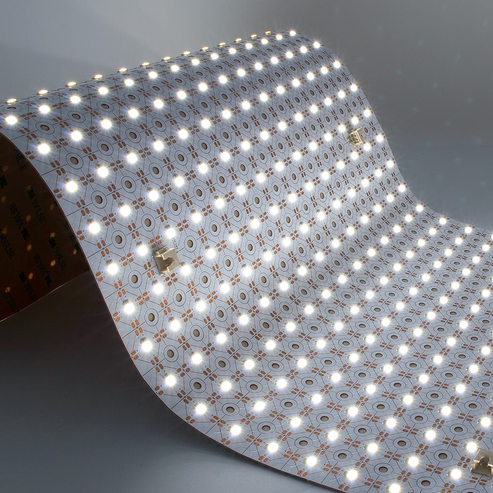 Honeycomb Flexi LED Light Sheet Pack 2pcs 32W 24V 6500K Bend Lit