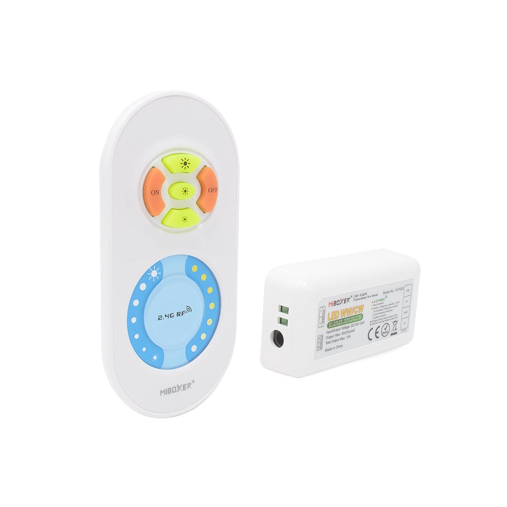 MiBoxer RF Colour Temprature Adjustable LED Controller Front View

