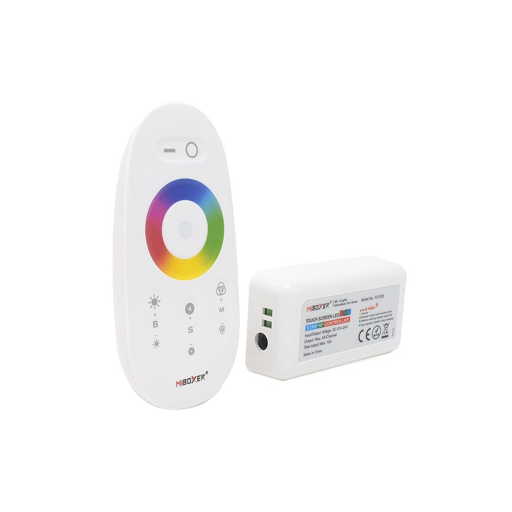 MiBoxer Touch Screen LED RGB Control Set Front View