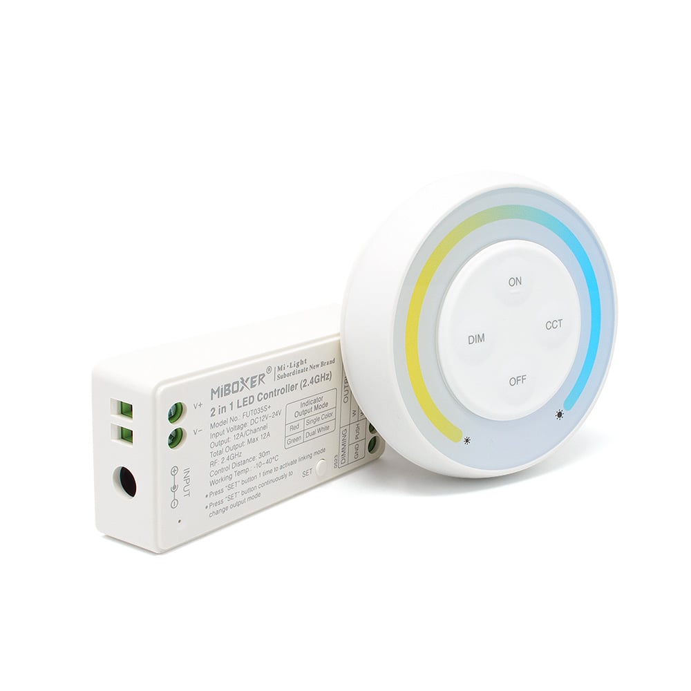 FUT035SA-PLUS MiBoxer 2.4GHz Dual White LED Controller Kit Set