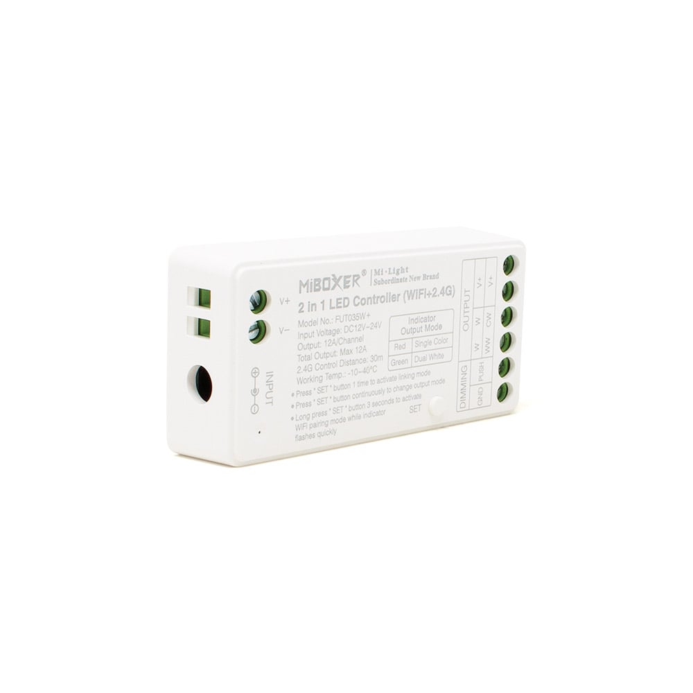 FUT035W-PLUS MiBoxer WiFi+2.4GHz 2 In 1 RF LED Receiver