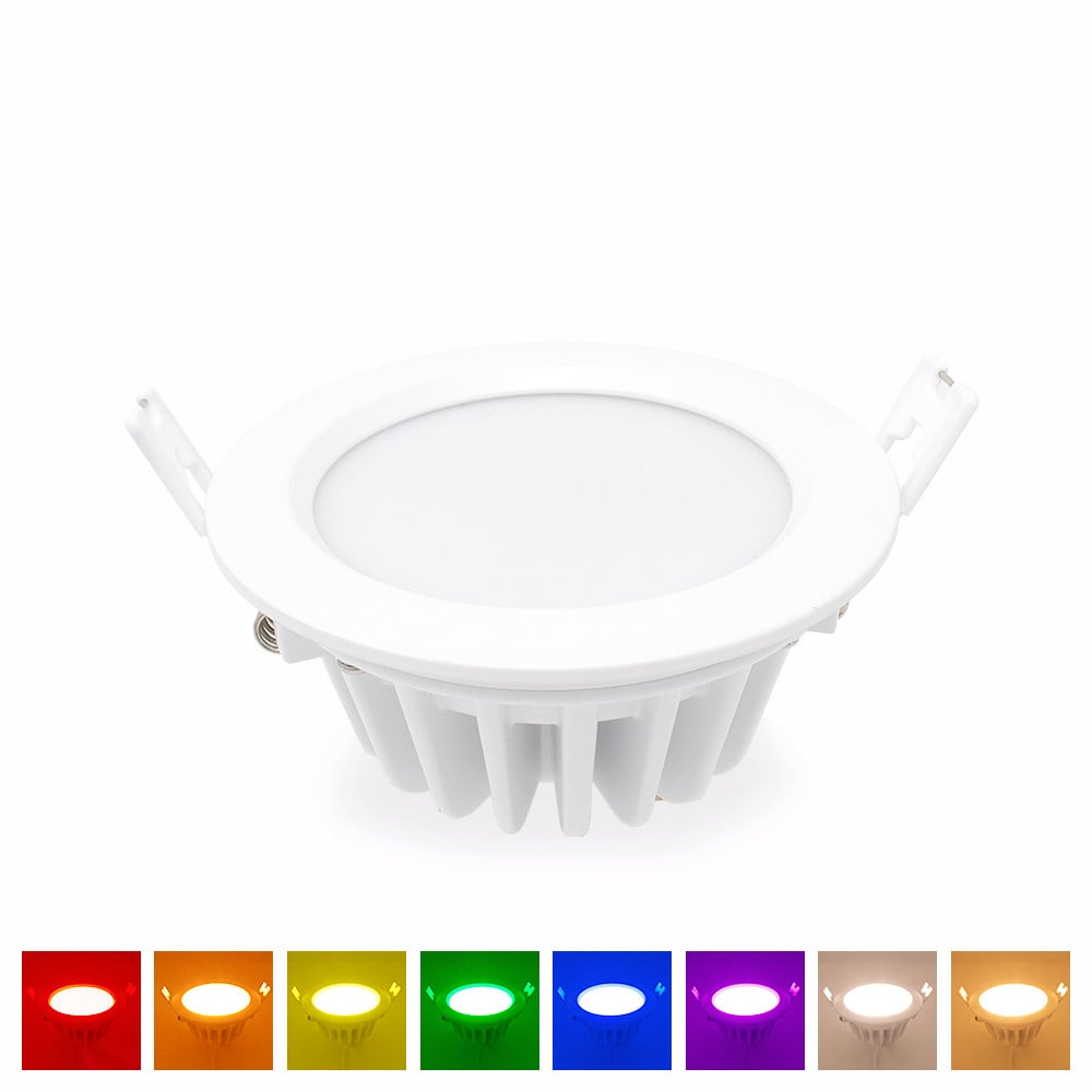 MiBoxer 6W RGB+CCT Waterproof LED Downlight Preview