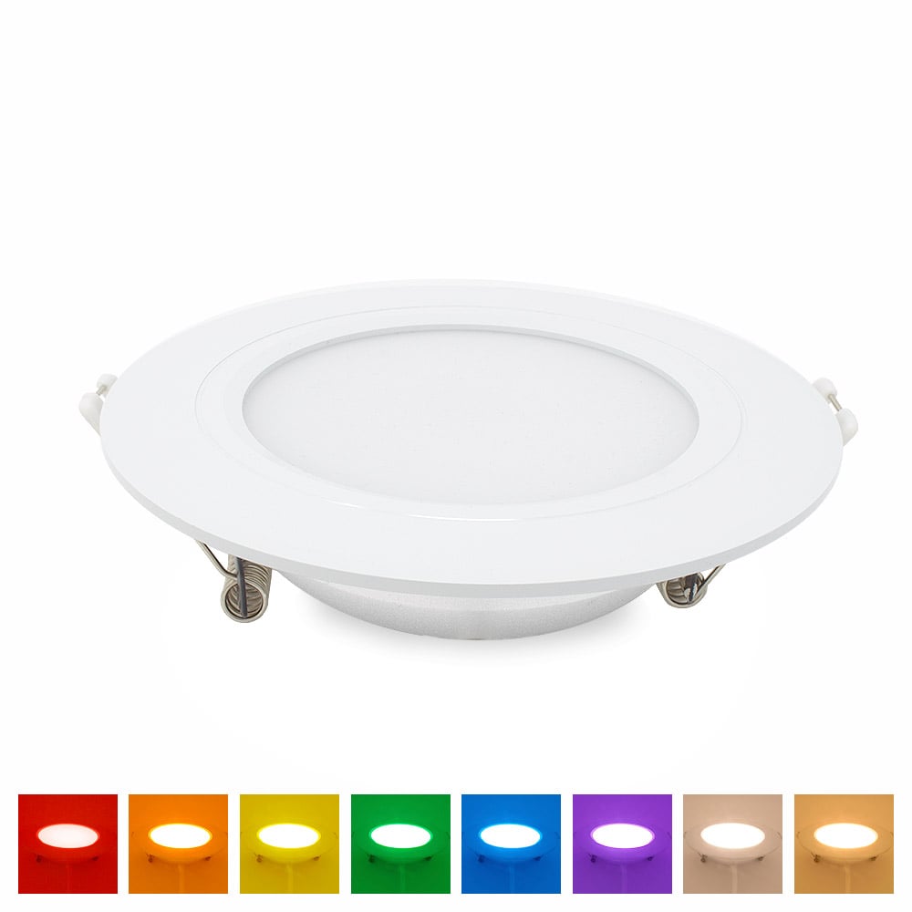 MiBoxer 6W RGB+CCT LED Downlight Preview