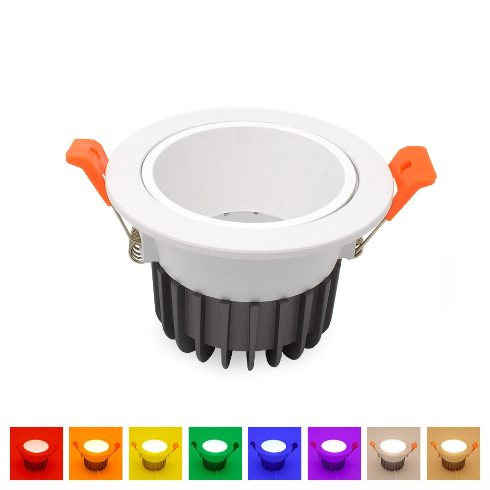 MiBoxer 6W Anti-glare RGB+CCT LED Downlight Preview