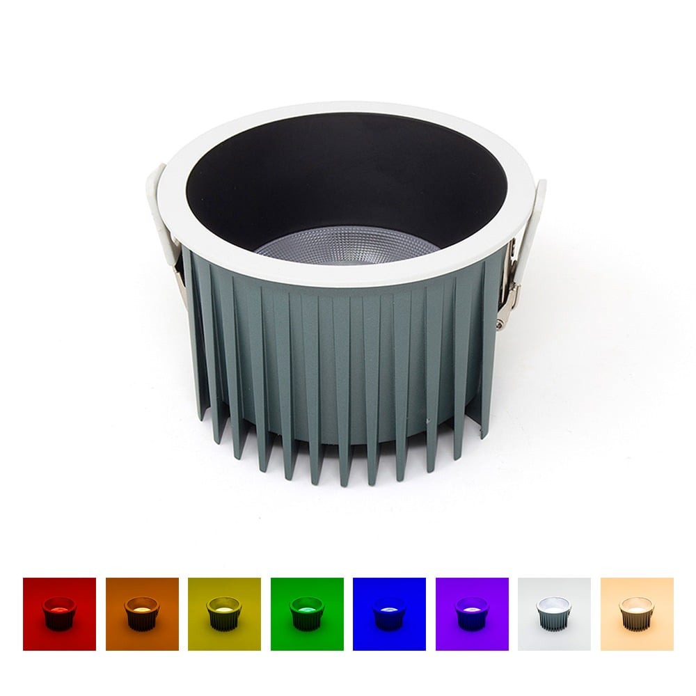 MiBoxer 18W Waterproof RGB+CCT LED Downlight Thumbnail