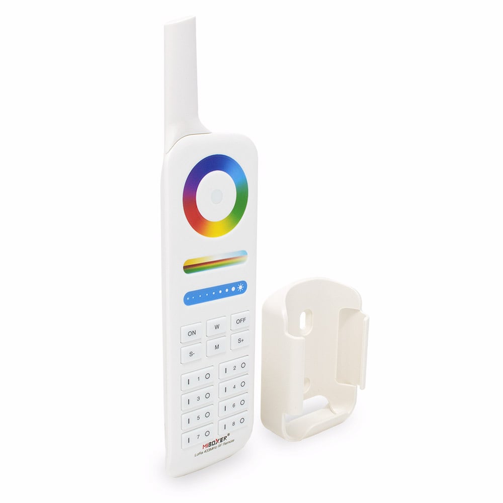 FUT086 MiBoxer 8-Zone 433MHz Remote Controller and Holder