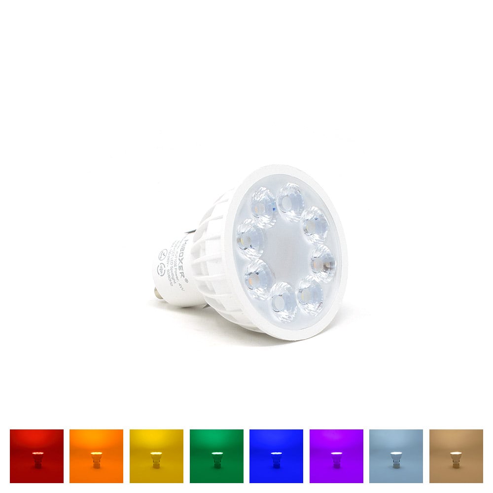FUT103Z MiBoxer 4W ZIGBEE 3.0 GU10 RGB+CCT LED Spotlight Thumbnail