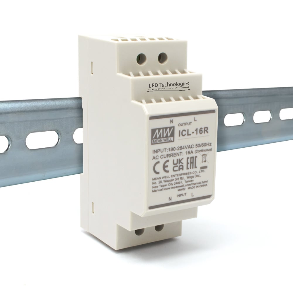 MEANWELL | ICL-16R In-Rush Limiter DIN Rail