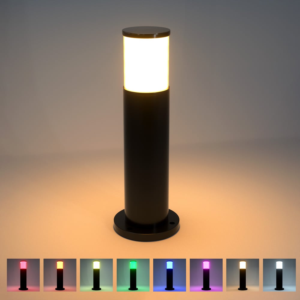 LA509RZL Mi-Light 9W ZIGBEE 3.0 RGB+CCT Round LED Lawn Light Thumbnail