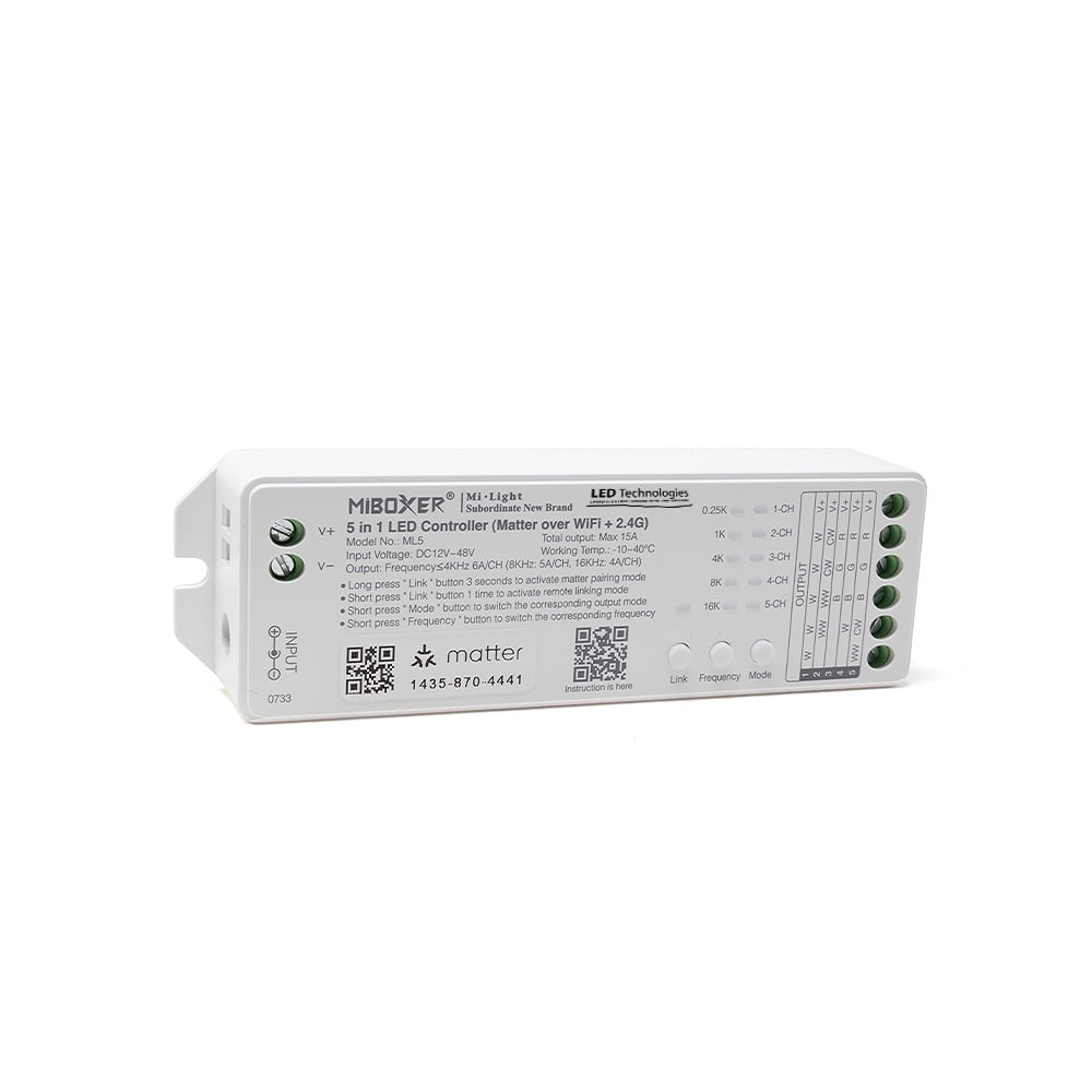 MiBoxer Matter 5-In-1 Controller Front
