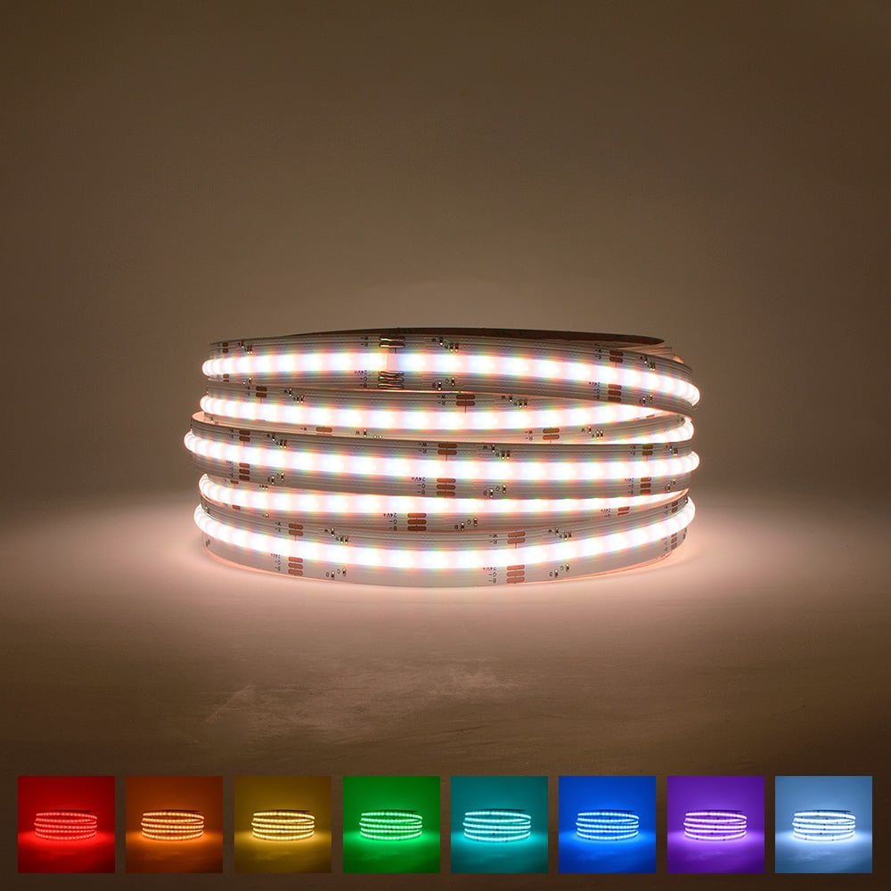 NeoLED RGBW 24V 12mm Single COB LED Strip Light Base Image