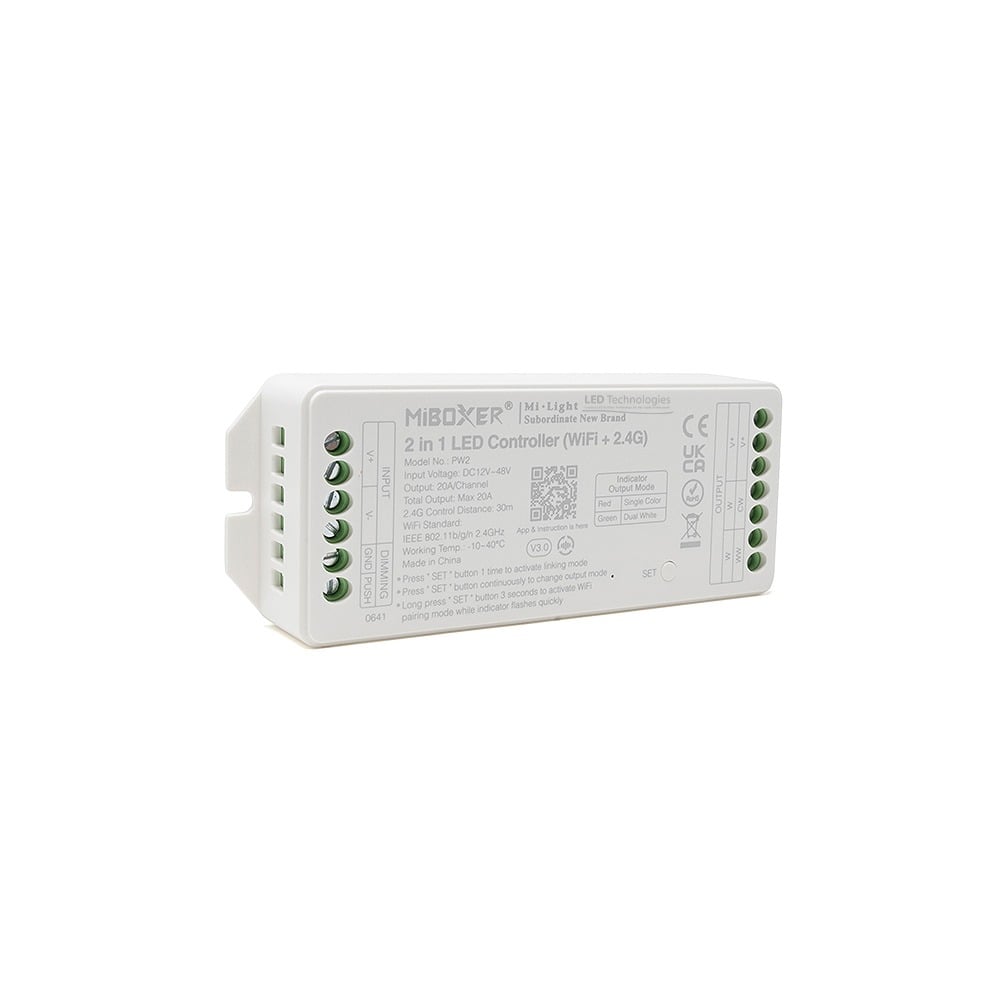 PW2 MiBoxer 2-In-1 Controller (WiFi+RF 20A) 