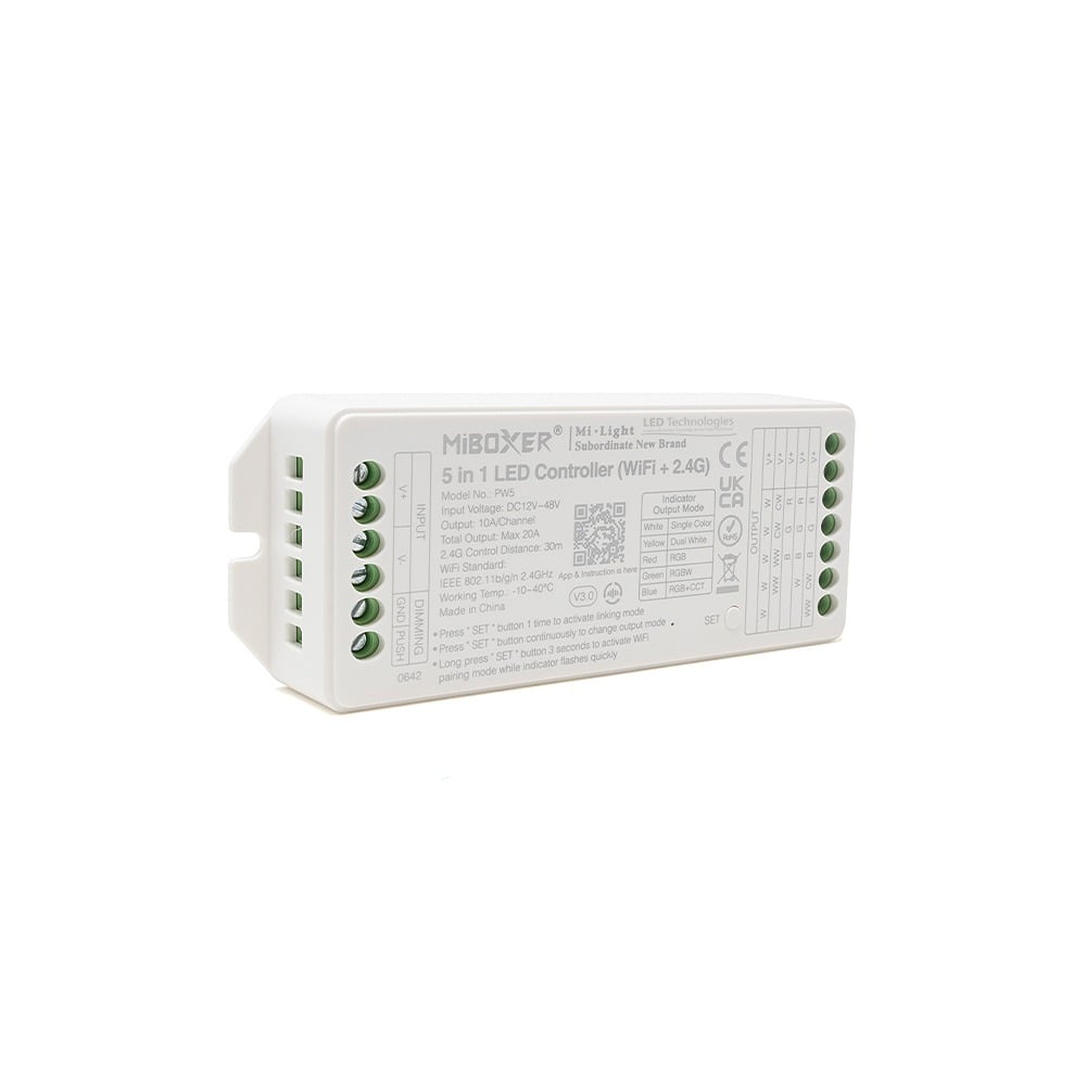 PW5 MiBoxer 3-In-1 Controller (WiFi+RF 20A) 