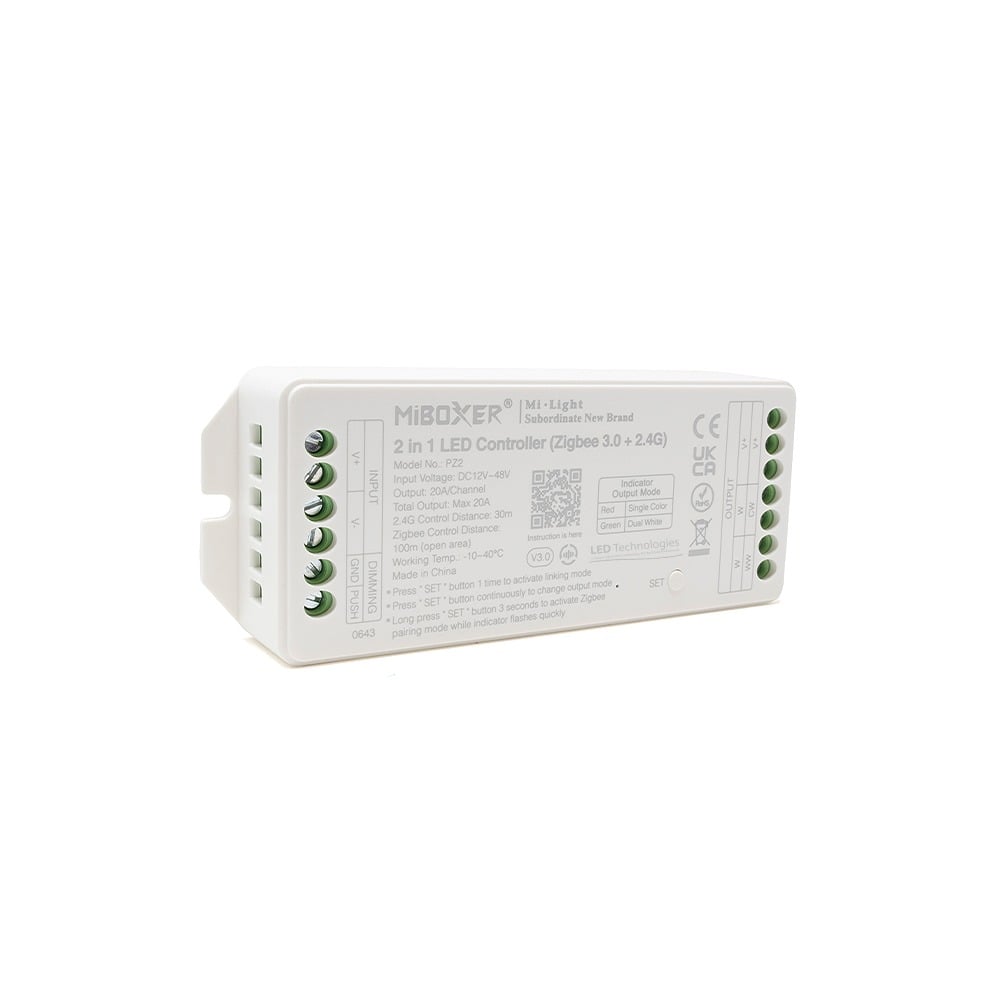 PZ2 MiBoxer 2-In-1 Controller (ZigBee+RF 20A) 