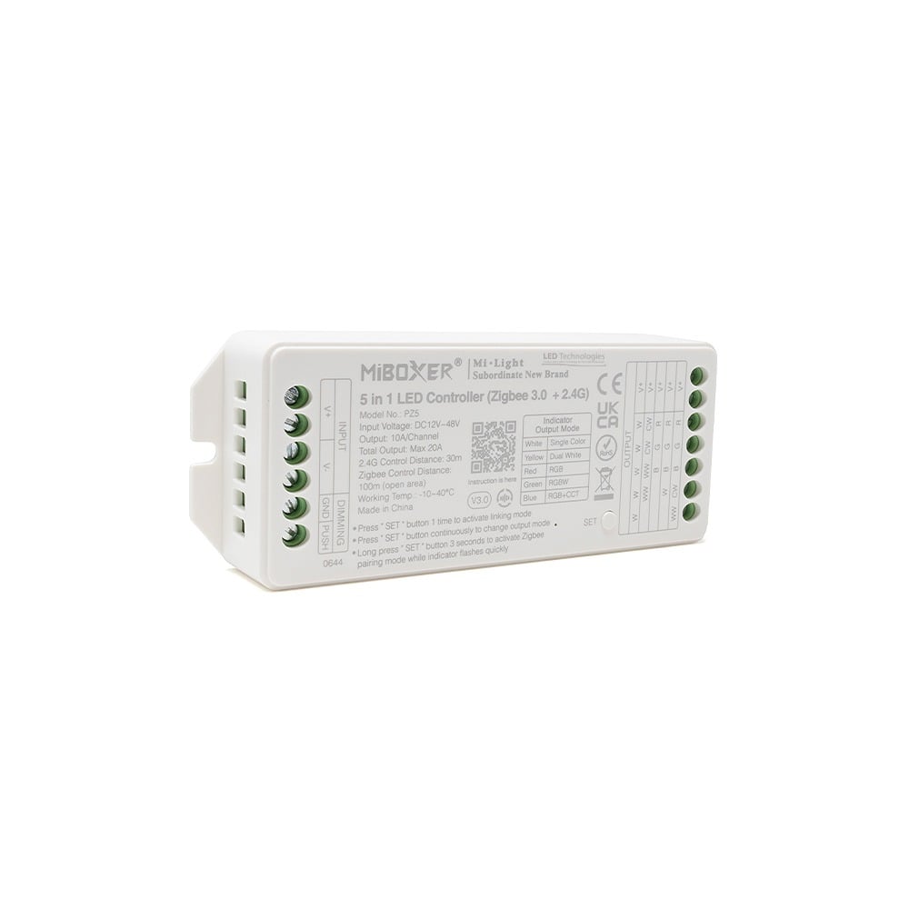 PZ5 MiBoxer 5-In-1 Controller (ZigBee+RF 20A) 
