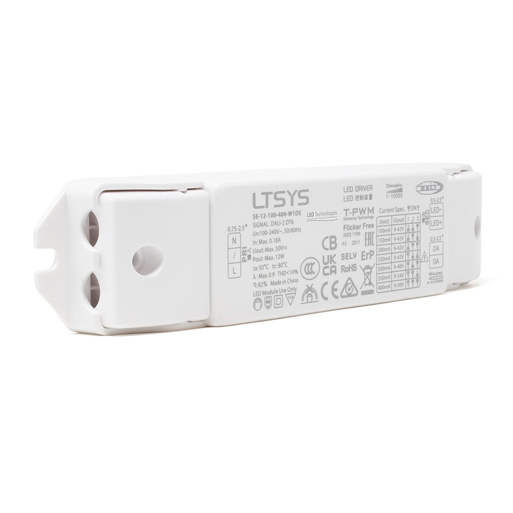 LTECH 12W Constant Current DALI DT6 Driver