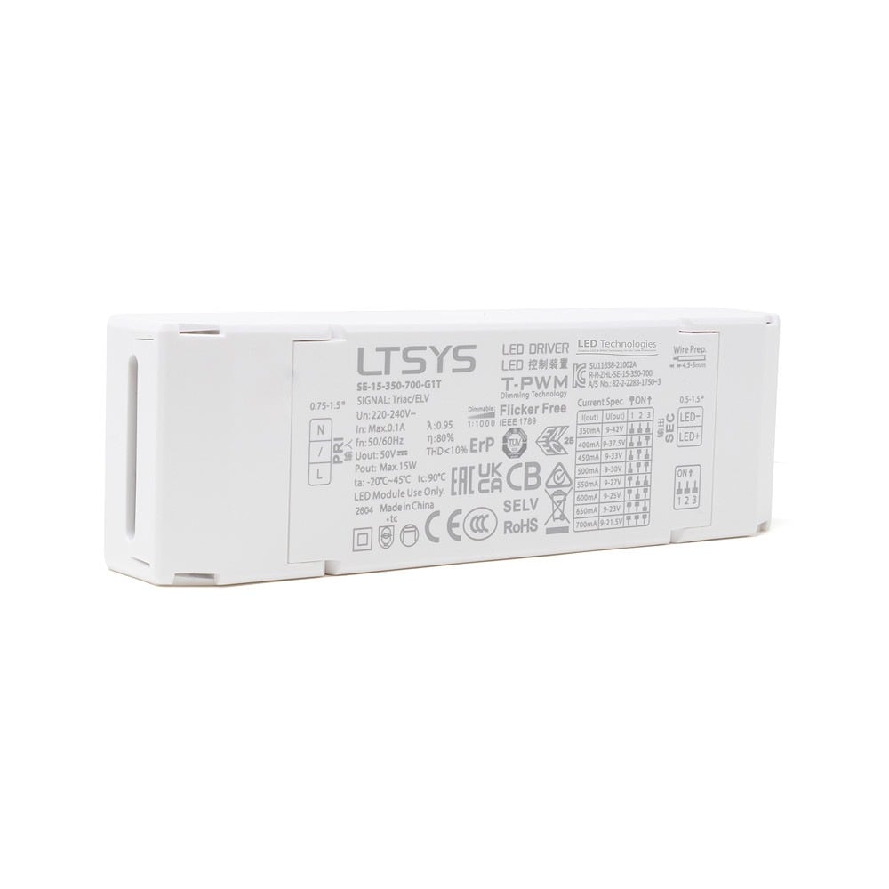 LTECH 15W Constant Current Triac / ELV Driver