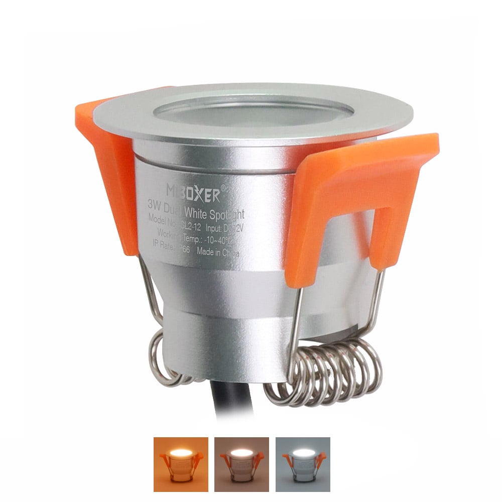 SL212 MiBoxer 3W Mini Downlighter 12V 1800-6500K Dynamic