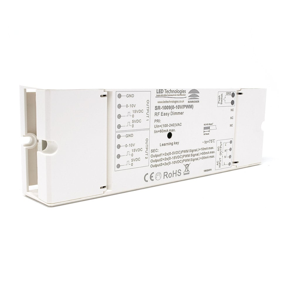 Sunricher RF to 0-10V Converter / PWM Controller