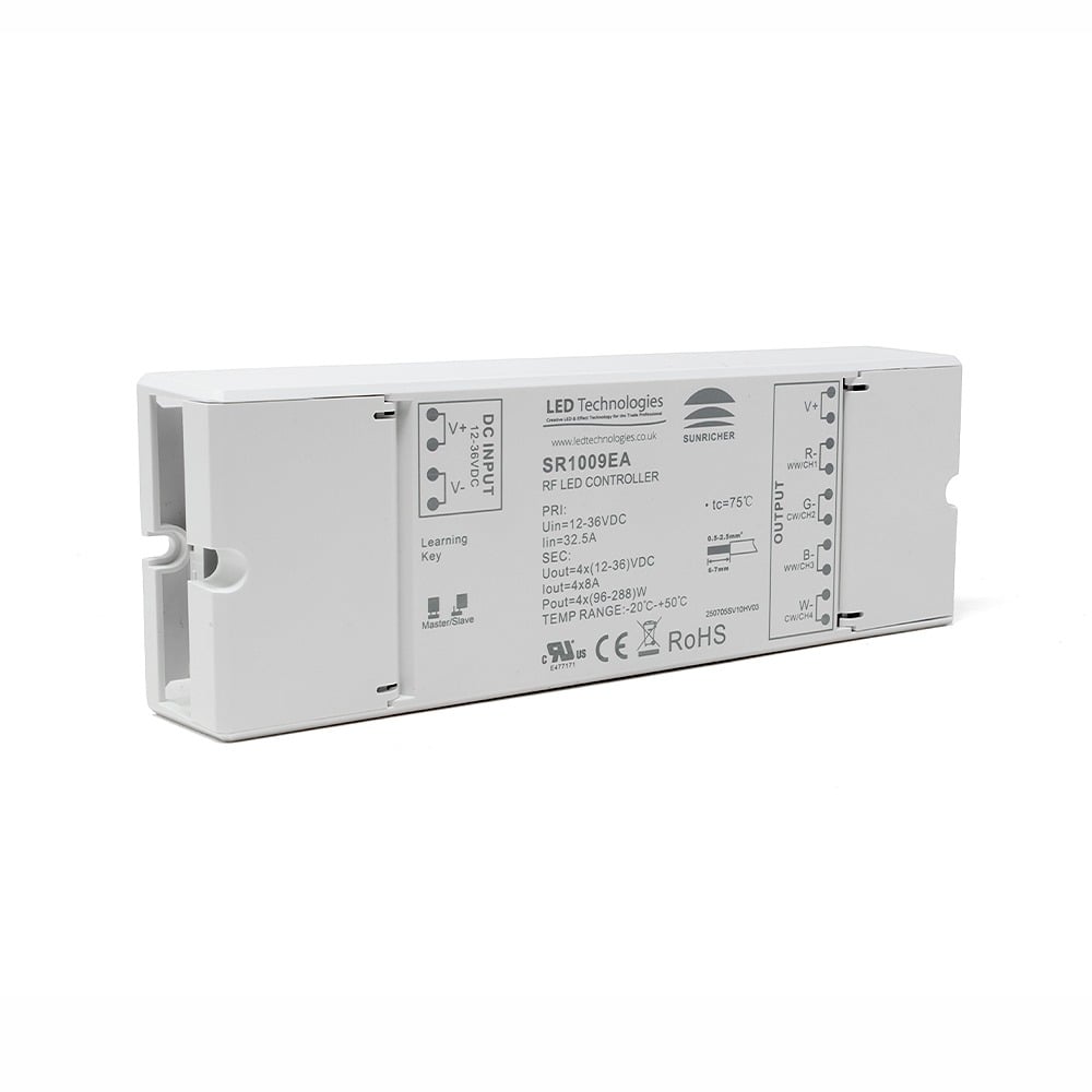 Sunricher RF 4 Channel Receiver/Controller 8A/Channel