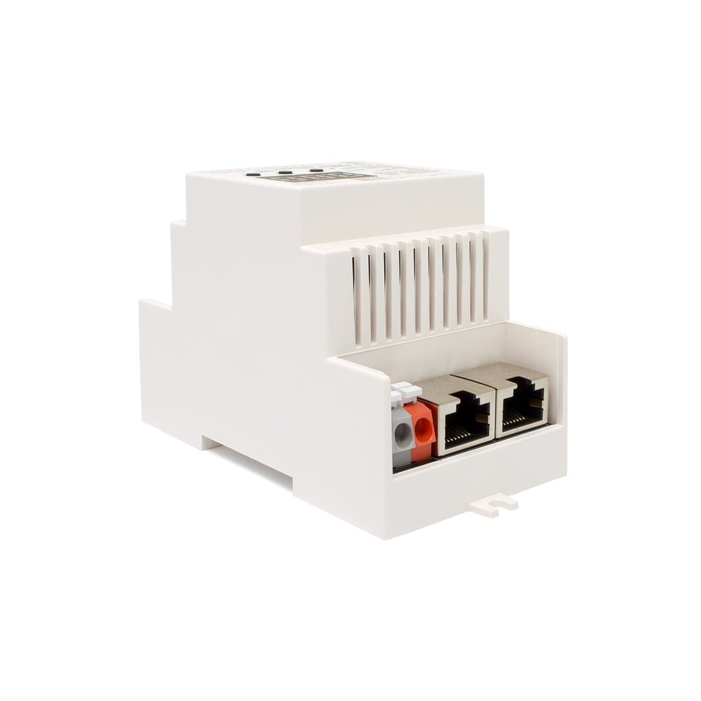 Sunricher DMX DIN Mountable 4 Channel DMX Decoder RJ45 with RDM Input