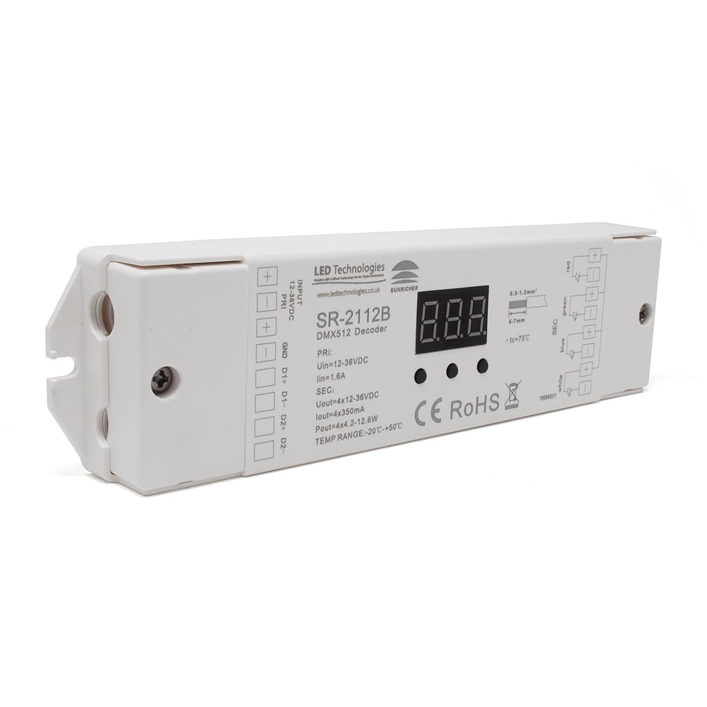 Sunricher DMX Four Channel  Decoder