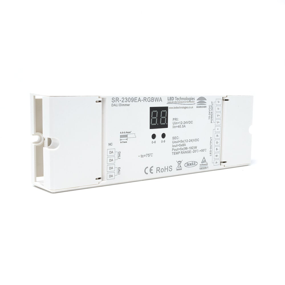 DALI DT8 RGBWA LED Dimmer
