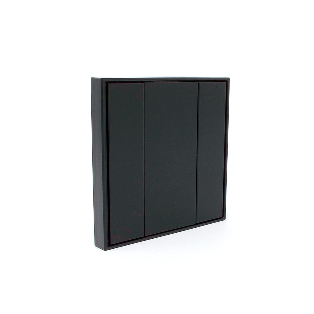  Sunricher DALI 2-Key Push Button Wall Panel Black (BUS Powered)