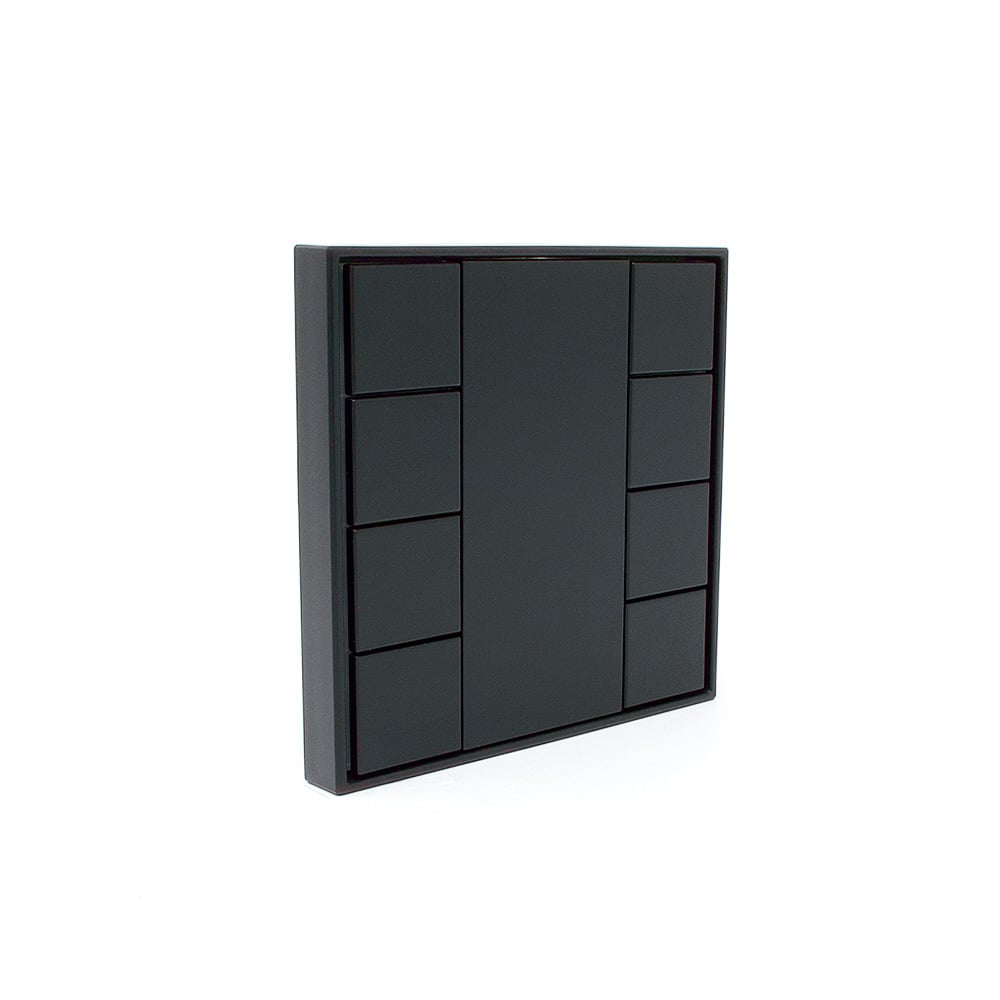  Sunricher DALI 8-Key Push Button Wall Panel Black (BUS Powered)
