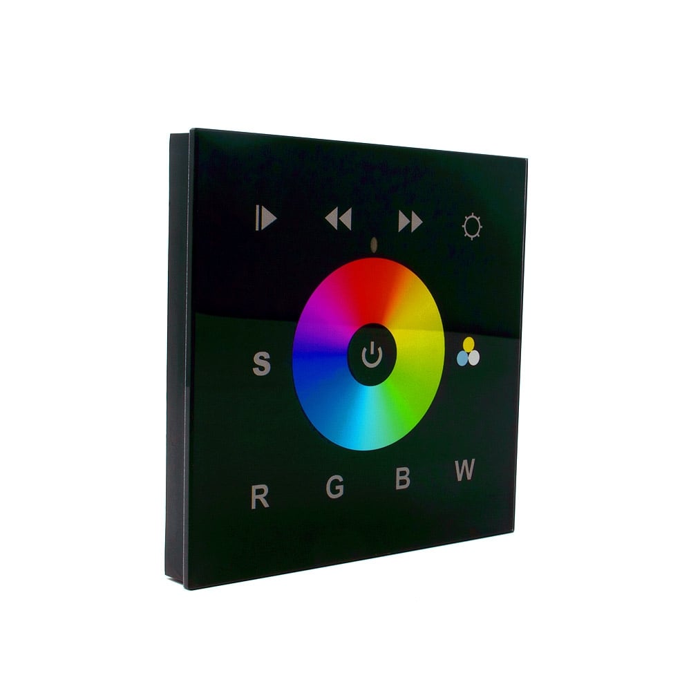 Sunricher 0-10v One Zone RGBW Wall Panel Black