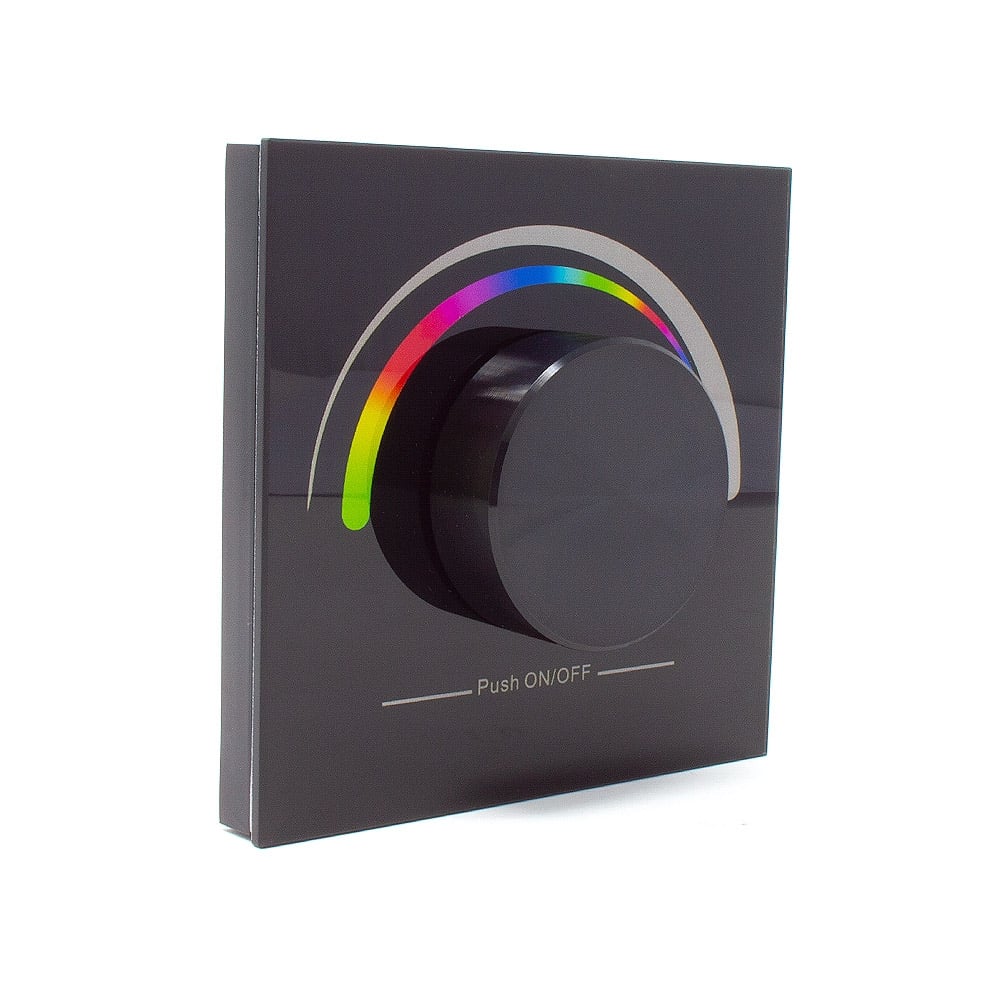 Sunricher RF 1 x Zone RGB Wall Panel Black - Front