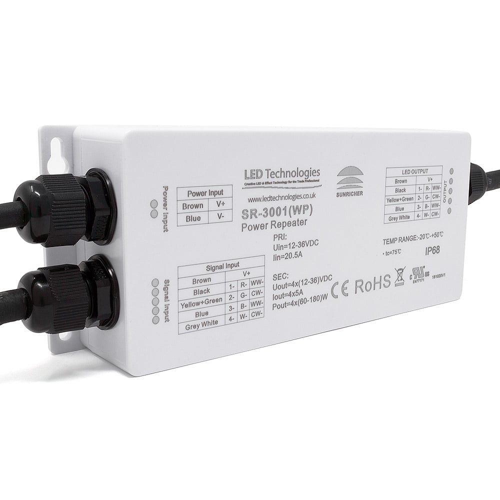 PWM 4 Channel Constant Voltage Data Repeater