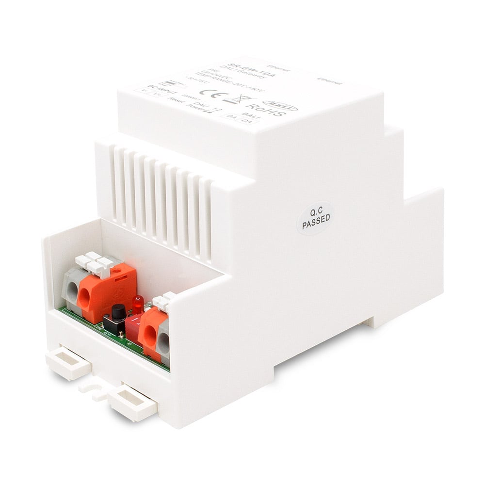 Sunricher DALI Wireless Gateway (DIN Rail Mountable) Front