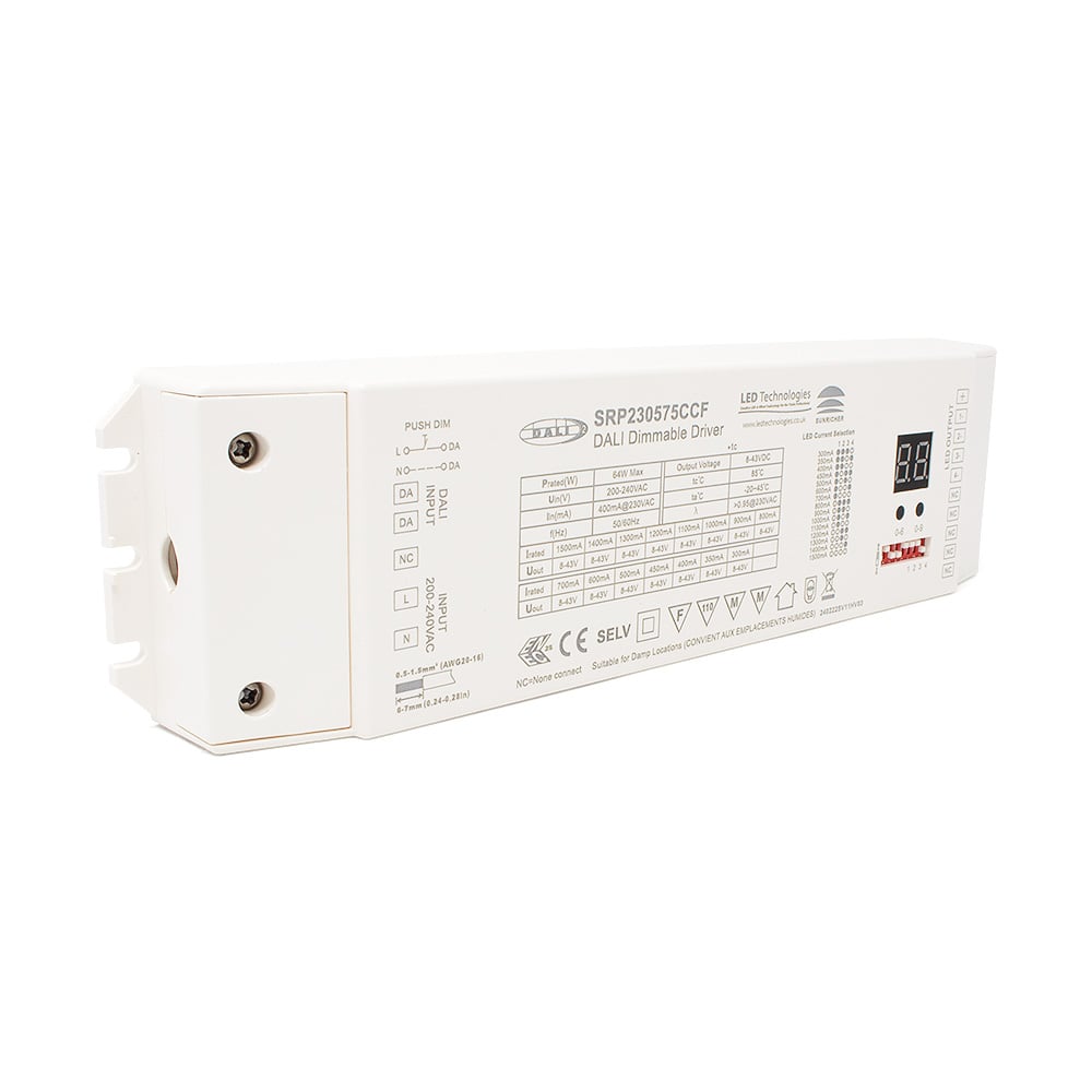 Sunricher DALI Professional 75W 24V DALI Driver