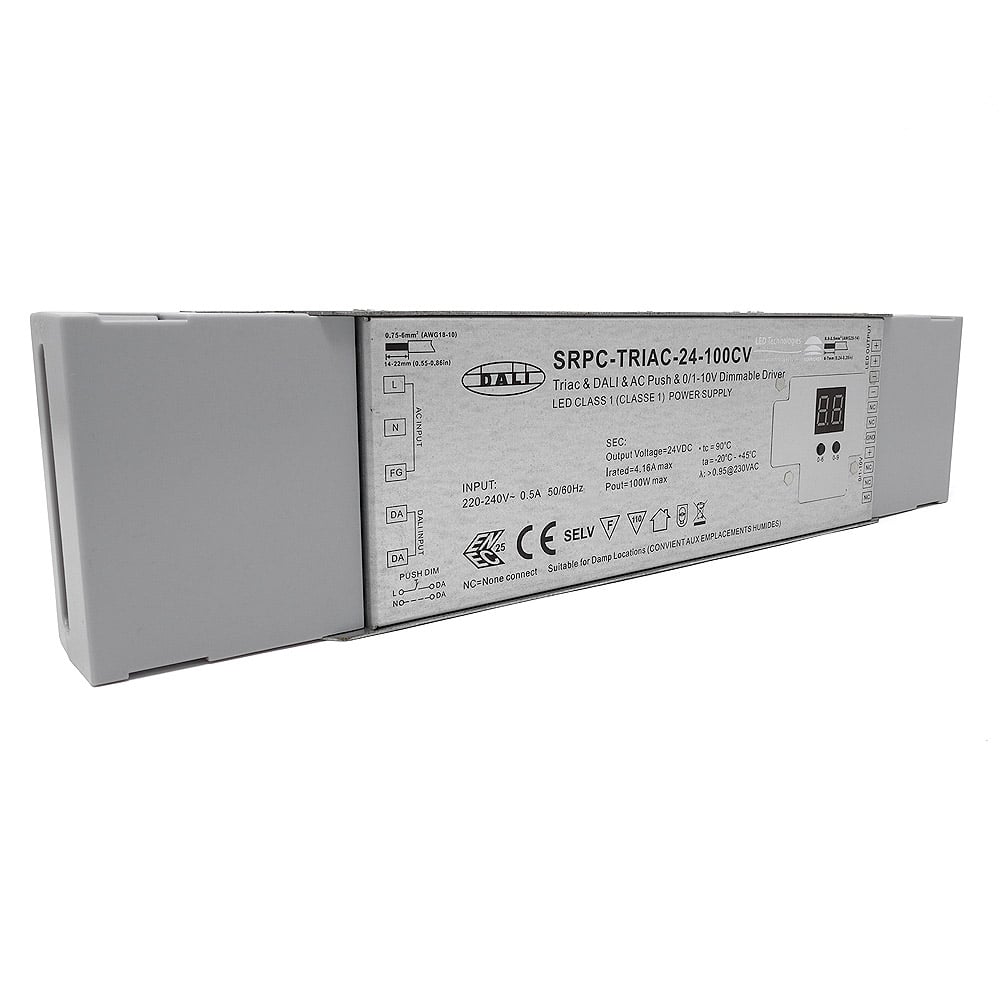 24v 100w TRIAC Dimmable Driver
