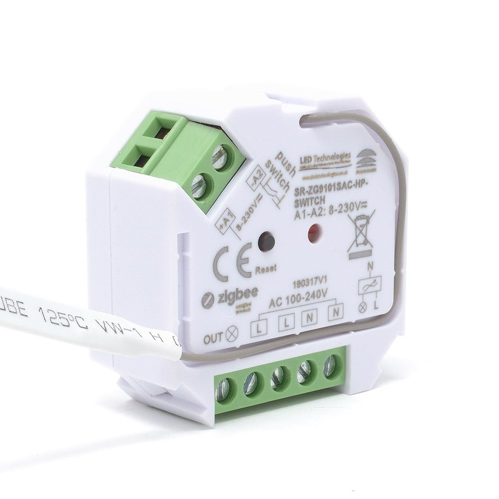 Sunricher ZIGBEE In-Wall Mountable AC Switch