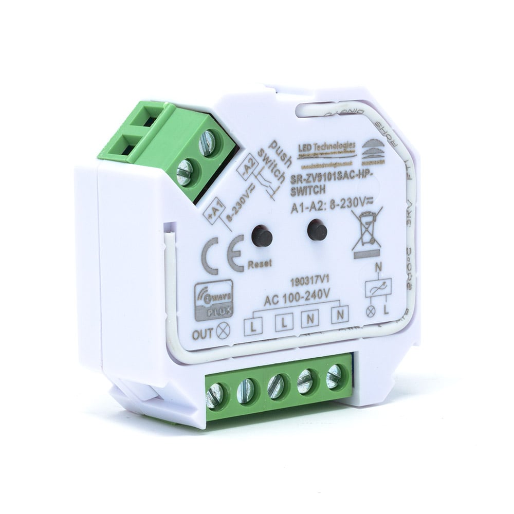 Sunricher Z-Wave In-Wall Mountable AC Switch