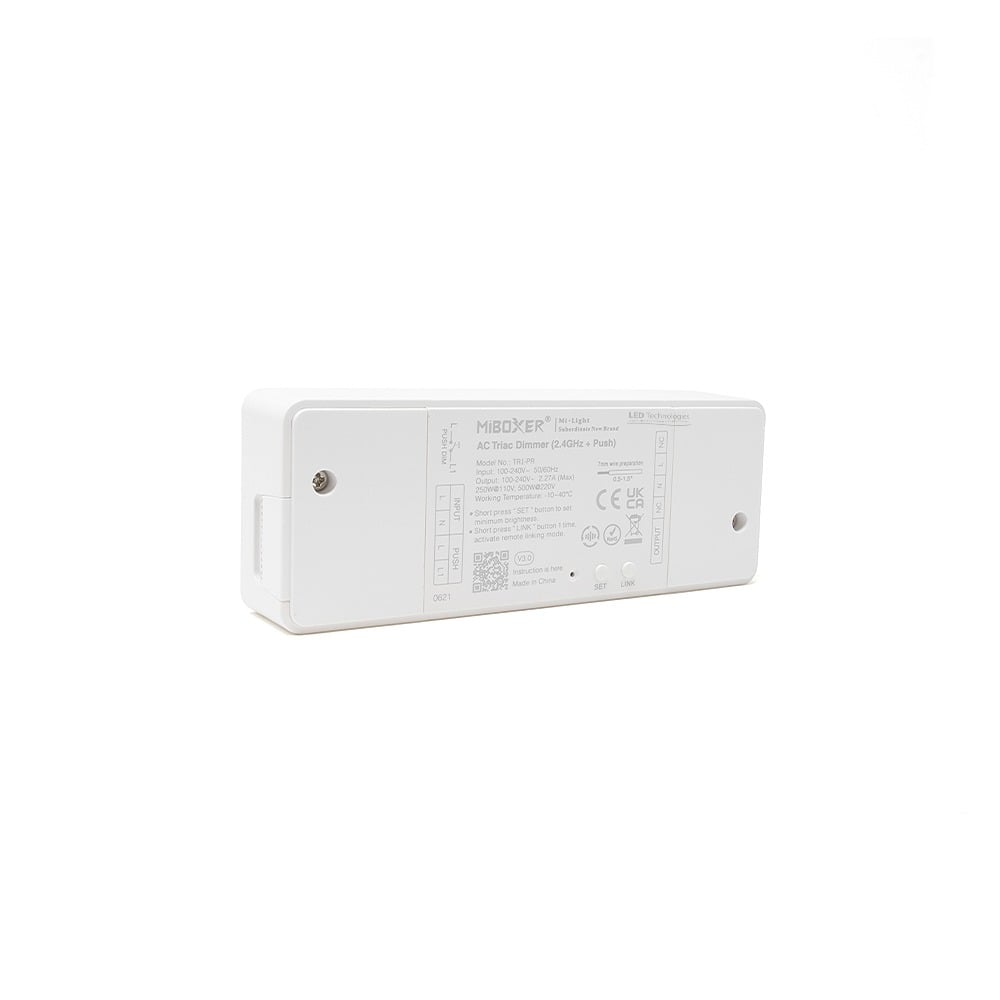 TRIPR MiBoxer TRIAC Dimmer (RF+Push) With Covers