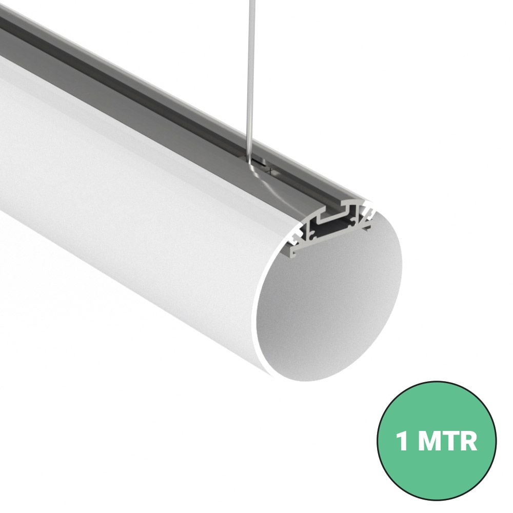 Tubular Diffuser LED Profile 1 MTR