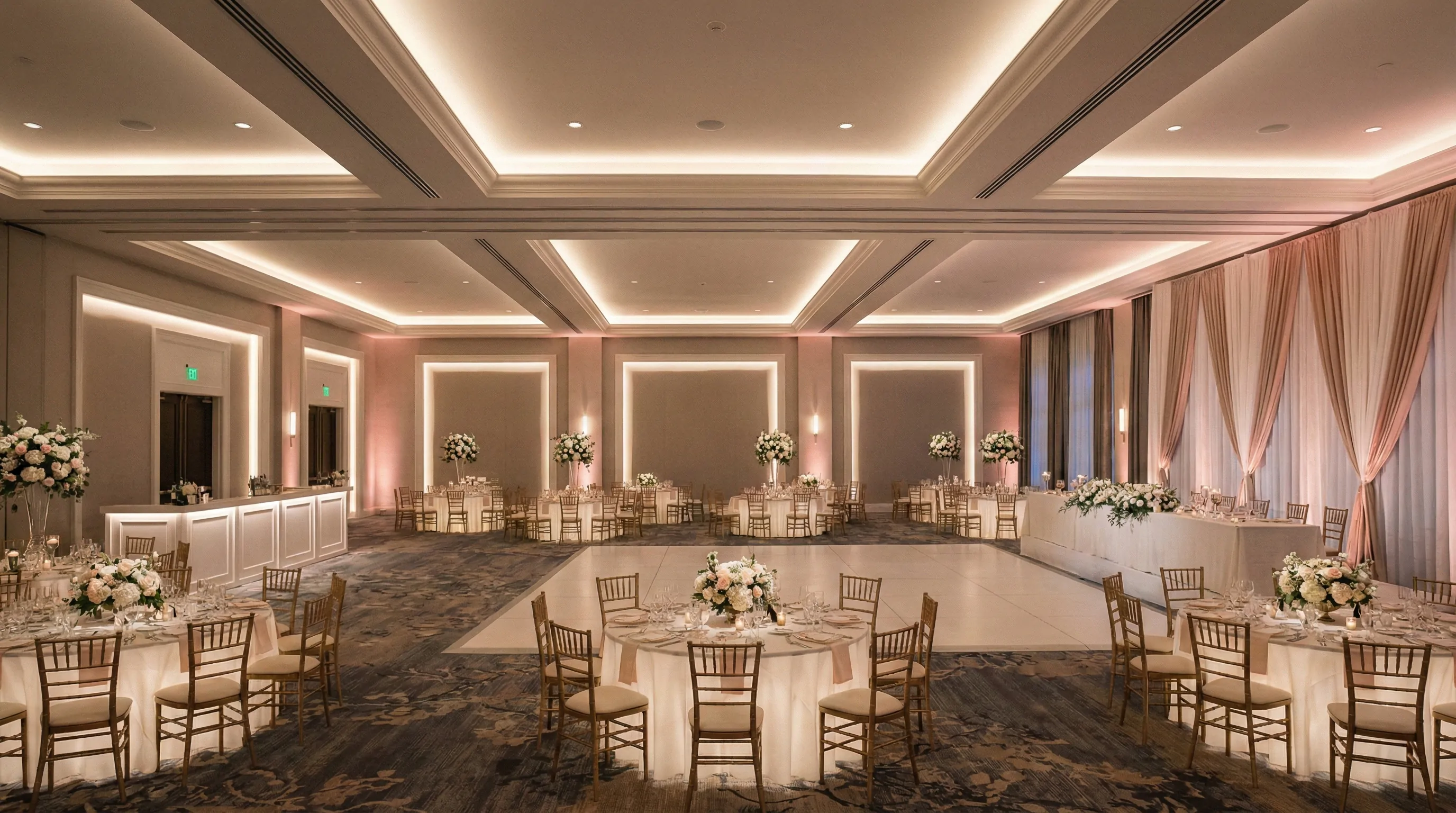 Wedding LED strip lighting
