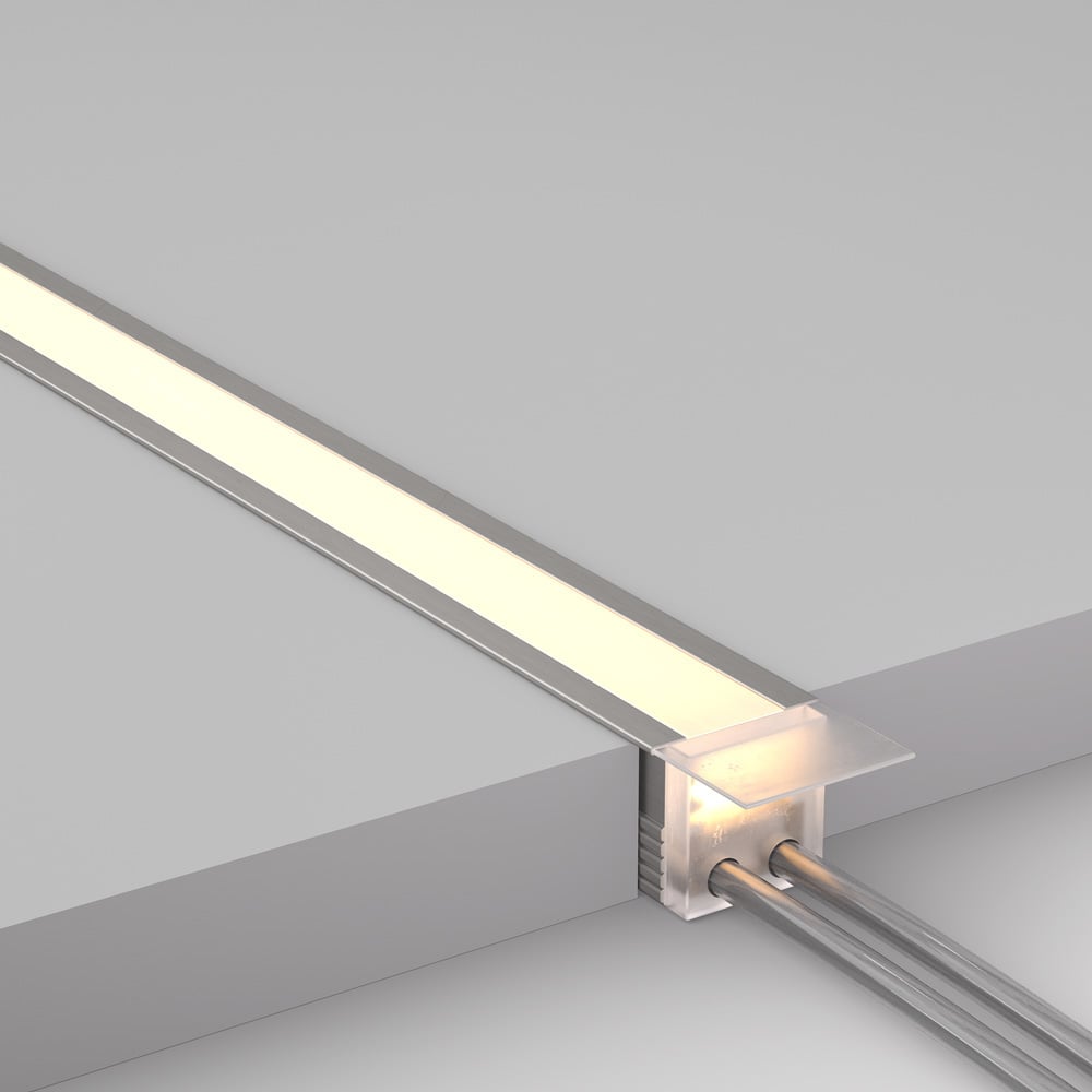 Illuminated Simpilio recessed cabinet lightbar